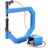 VEVOR Pneumatic Planishing Hammer, 19.63' Throat Power Hammer Blacksmithing, Planishing Hammer Auto 1/2/3' Radius Anvil, Planishing Air Hammer, English Wheel w/Foot Pedal for Industrial Metal Shaping