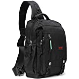 Nicgid Sling Bags Chest Shoulder Backpacks, 13.3-Inch Laptop Backpack Crossbody Messenger Bag Travel Outdoor Men Women