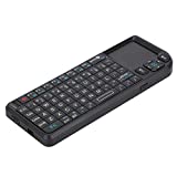 2.4G Mini Wireless Keyboard with Touchpad Mouse, 69 Keys USB Wireless Keyboard, 3-in-1 Multifunction UKB-100-RF USB Pocket Mini Wireless Keyboard for PC/Tablets/TV/Xbox/Smartphones