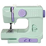 Janome Mystical Mint Basic, Easy-to-Use, 10-Stitch Portable, Compact Sewing Machine with Free Arm only 5 pounds