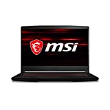 MSI GF65 Gaming Laptop: 15.6' 144Hz FHD 1080p, Intel Core i7-10750H 6 Core, NVIDIA GeForce RTX 3060, 16GB, 512GB NVMe SSD, WiFi 6, Red Keyboard, Win 10, Black (10UE-047)