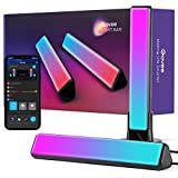 Govee Smart Light Bars, RGBICWW Smart LED Lights with 12 Scene Modes and Music Modes, Bluetooth Color Light Bar for Entertainment, PC, TV, Room Decoration