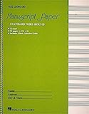 Standard Wirebound Manuscript Paper (Green Cover)