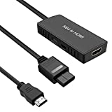 N64 to HDMI Adapter Converts N64 Game Console Video Signal to HDMI Signal HDTV Component Cable for Super NES/ N64/ Gamecube/ SFC