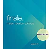 Makemusic Finale 27 Professional Music Notation Software For Students & Teachers – Academic Only (Download Card)