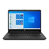 HP 14 14' HD SVA Anti-Glare Micro-Edge WLED-backlit Laptop for Students, AMD Athlon 3050U 2.3GHz up to 3.2GHz, 4GB DDR4, 128GB SSD, Wi-Fi 5, Bluetooth 4.2, HDMI, Webcam, Windows 10 S, Accessory Bundle