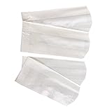 Small Square Glassine Wax Paper Bags ¼ lb. Food Grade Grease Resistant White Paper Mini Bag for Snacks Candies and Crafts (Pack of 200)