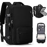 VGCUB Carry on Backpack,Large Travel Backpack for Women Men Airline Approved Gym Backpack Waterproof Business Laptop Daypack,Black