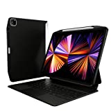 SwitchEasy CoverBuddy 2022-2020 10.9' iPad Air 5 & 4 / iPad Pro 11' Case 2018-2021 with Pencil Holder - Works with Magic Keyboard, Smart Keyboard Folio (Keyboard Not Included) - Black