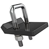 OxGord Hitch Tightener for 1.25' to 2' Inch Hitches - Anti-Rattle Stabilizer - Heavy-Duty Lock Down Trailer Tow Clamp Silencer, Rust Free 304 Stainless Steel