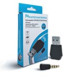 PS4 Bluetooth Dongle Adapter USB 4.0 RALAN,Wireless Mini Microphone USB Audio Adapter Receiver Compatible with PS4 /PS5 Playstation/ Support A2DP HFP HSP