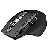 Rapoo Bluetooth Wireless Mouse, 4 Adjustable DPI Rechargeable Bluetooth Mouse, Multi-Device (3 Bluetooth+USB) Programmable Ergonomic Mouse with Side Roller, Laser Mouse for Laptop Desktop PC, Black