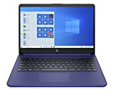 HP 14 Laptop, AMD 3020e, 4 GB DDR4 RAM, 64 GB eMMC Storage, 14-inch HD Touchscreen Display, Windows 10 Home (14-fq0040nr, 2020 Model) (Renewed)