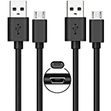 2PCS USB Power Cord Compatible with Fire TV Stick,Roku Streaming Stick 3500 3600 3800,Express Plus 3700 3710XB 3900R 3910XB 3920R 3930R,Premier Plus 3920R 3920XB,Charger Charging Cable Replacement 6FT