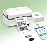 JADENS Bluetooth Shipping Label Printer, 3X5 Thermal Label Printer for Small Packages, Label Maker Machine, Support Windows, Mac, Chromebook, iOS, Android, Compatible with Amazon, Ebay, Etsy, USPS