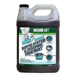MICROBE-LIFT Septic Tank and Cesspool Treatment Enzymes - 2 Year Supply - Bacteria Digests Grease, Fats, Oils and Tissue , 1 Gallon
