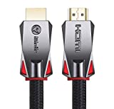 iBirdie 4K HDR HDMI Cable 6 Feet, 18Gbps 4K 120Hz, 4K 60Hz(4:4:4, HDR10, ARC, HDCP2.2) 1440p 144Hz, High Speed Ultra HD Bi-Directional Cord 26AWG