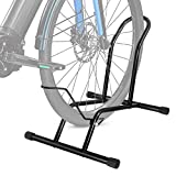 Begona Bike Floor Stand, Freestanding Bicycle Floor Parking Rack Stand, Portable for Garage and Apartment Bike Storage Rack, Fit for 16”-29” Kids/Mountain/Road Bikes