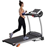 Merax Foldable Electric Treadmill 2.5HP Motorized Running Machine with 12 Perset Programs 300LBS Weight Capacity Walking Jogging Treadmill for Office Home Gym Workout with Incline