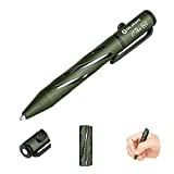 OLIGHT Open Mini Ballpoint Pen, Replaceable EDC Black Ink Pens By Bolt Action for Office, Working, Writing, Construction Work, Special Gifts and etc (OD Green)