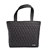 Fit + Fresh Metro Tote, 2-In-1 Laptop Bag for Women, Dual-Compartment Tote Bag with 15' Laptop Section & Insulated Cooler for Lunch, Perfect Work Bag, School Bag, Travel Purse & More, Black
