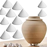 30Pcs Pottery Kiln Moveable Nails Ceramic Refractory Support Nails High Temperature Reusable Resistant Pottery Tools Kiln Tool-Kiln Supporting Tools