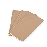 Wanderings® Traveler's Notebook Refill Inserts - Lined Paper - Set of 3 - Journal Refills for Leather Travel Journals, Writers, Diaries and Planners - 8.25 x 4.25 Inch (21cm x 11cm)