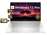 HP Pavilion 15.6' FHD Touchscreen Business Laptop, AMD Ryzen 7 5825U, Windows 11 Pro, 32GB RAM 1TB SSD, WiFi 6, Backlit Keyboard, Numeric Keypad, Long Battery Life, 32GB Durlyfish USB Card