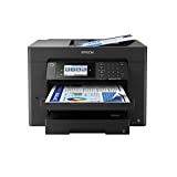 Epson Workforce Pro WF-7840 Wireless All-in-One Wide-Format Printer with Auto 2-Sided Print up to 13' x 19', Copy, Scan and Fax, 50-Page ADF, 500-sheet Paper Capacity, 4.3' Screen