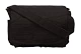Rothco Hw Canvas Classic Messenger Bag, Black