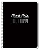 BookFactory Ghost Grid Dot Journal/Large Bullet Notebook 120 Pages 8.5' x 11' Wire-O (JOU-120-7CW-A(DotJournalPF))