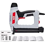 KeLDE Electric Nail Gun Kit, 120V Power Brad Nailer with Adjustable Power Knob, Includes 1500pc Brad Nails, 15/20/25/30/32mm