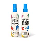 Hate Stains Co. Stain Remover for Clothes - Non-Toxic Laundry Stain Remover Spray for Baby & Kids - Messy Eater Spot Cleaner for Clothing, Fabric, Carpet (120ml, 4 oz Spray Bottles, 2 Pack)