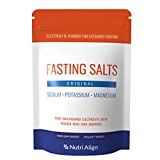 Fasting Salts: Sodium, Potassium, Magnesium. Pure, Unflavoured Electrolyte Powder with Zero Additives. Fasting Electrolyte Supplement from Nutri-Align Fasting Range. 400g.