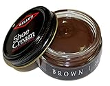 Kelly's Shoe Cream - Professional Shoe Polish - 1.5 oz - Brown