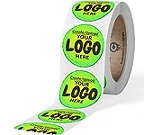 150 Build Your Own Stickers/Labels - Any Design + Logo - Personalize Your own Business Stickers - Multi Shapes, Sizes, Backgrounds, Text Stickers - Gloss/Matte Labels (2 inch Circle)