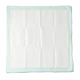 Medline Heavy Absorbency 36' x 36' Quilted Bed Pads, Large Disposable Underpads, 50 Per Case, Fluff and Polymer Core, Great Protection for Beds, Furniture, Surfaces