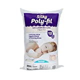 Silky Poly-Fil Fiber Fill, 12oz Bag, White