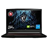 MSI GV15 15.6' 144Hz Gaming Laptop: Intel Core i5-11400H GTX 1650 8GB 256GB NVMe SSD, Wi-Fi 6, USB Type-C, Nahimic 3 Audio Immersion, Win 11: Black 11SC-633