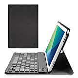 Fintie Keyboard Case for Samsung Galaxy Tab A 10.1 with S Pen 2016, Slim Stand Cover with Detachable Wireless Bluetooth Keyboard for Tab A 10.1 with S Pen(SM-P580/P585), Black