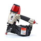 CREWTOWER Coil Siding Nailer CN565B, 1-1/4-inch to 2-1/2-inch Pneumatic Siding Nail Gun for Siding Sheathing Fencing Roof Decking