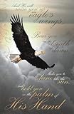Anchor Wallace Funeral Church Bulletin Cover - Package of 100 - We Will Raise You up on Eagle's Wings
