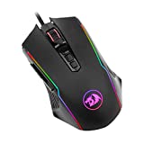 Redragon M910 Ranger Chroma Gaming Mouse with 16.8 Million RGB Color Backlit, Comfortable Grip, 9 Programmable Buttons, up to 12400 DPI User Adjustable