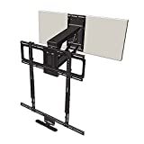 MantelMount MM700 Premier Fireplace TV Mount Pull Down Bracket for 50'-90' & 25-115 lb Televisions Above Mantel