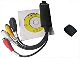 Easyday DC60 - USB 2.0 Video Capture Adapter with ChipSet UTV 007 and Video Editing Software Compatible EasyCap