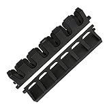 Booms Fishing WV0 Fishing Rod Rack, Vertical Fishing Pole Rack, 6 Fishing Rod Wall Rack, Fishing Rod Holders for Garage, Fishing Pole Holders for Boat, 1 Pair