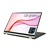 LG Gram 16T90P 16' WQXGA (2560 x 1600) 2-in-1 Lightweight Touch Display Laptop, Intel Evo 11th Gen Core i7 , 16GB RAM, 512GB SSD, 21 Hour Battery, Alexa Built-in, 2X USB-C, HDMI, USB- Green