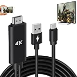 HDMI Adapter USB Type C Cable MHL 4K HD Video Digital Converter Cord for Samsung Galaxy S20 S10 S9 S8 Note 20 10 LG Q8 ThinQ V35 Android Phone iMac MacBook Mirroring & Charging to Monitor Projector TV