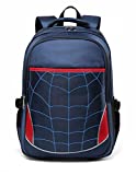Boys Backpack for Kids Elementary School Bags Durable Kindergarten Bookbags (Royal Blue)