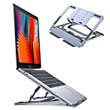 LISEN Tablet Drawing Stand, Laptop Stand Riser Stand [100% Alloy Material] Foldable, Portable Adjustable iPad Drawing Stand, Digital Graphic Drawing Tablet, Artisul, iPad Pro, Wacom Cintiq